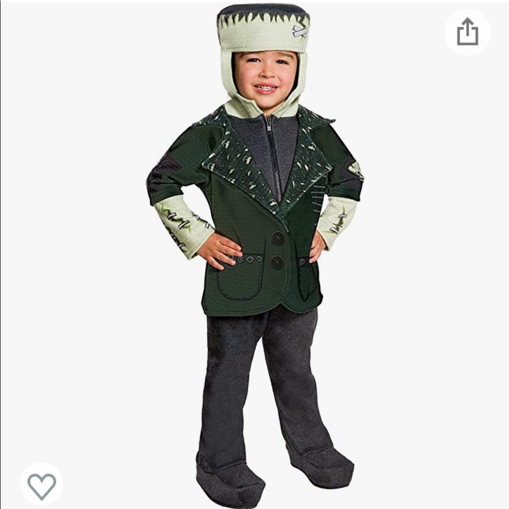 TODDLER BOY FRANKENSTEIN HALLOWEEN COSTUME 2T-3T
